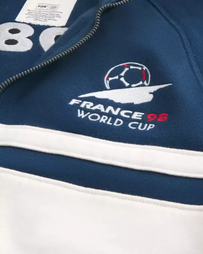 1998 FIFA World Cup France Graphic Fleece Track Jacket