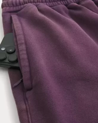 Above-the-Knee Baggy Fleece Shorts