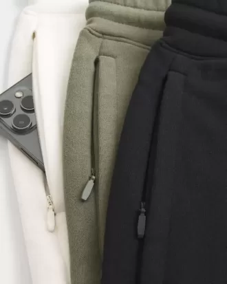 Above-the-Knee Fleece Logo Shorts 3-Pack