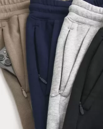 Above-the-Knee Fleece Shorts 4-Pack