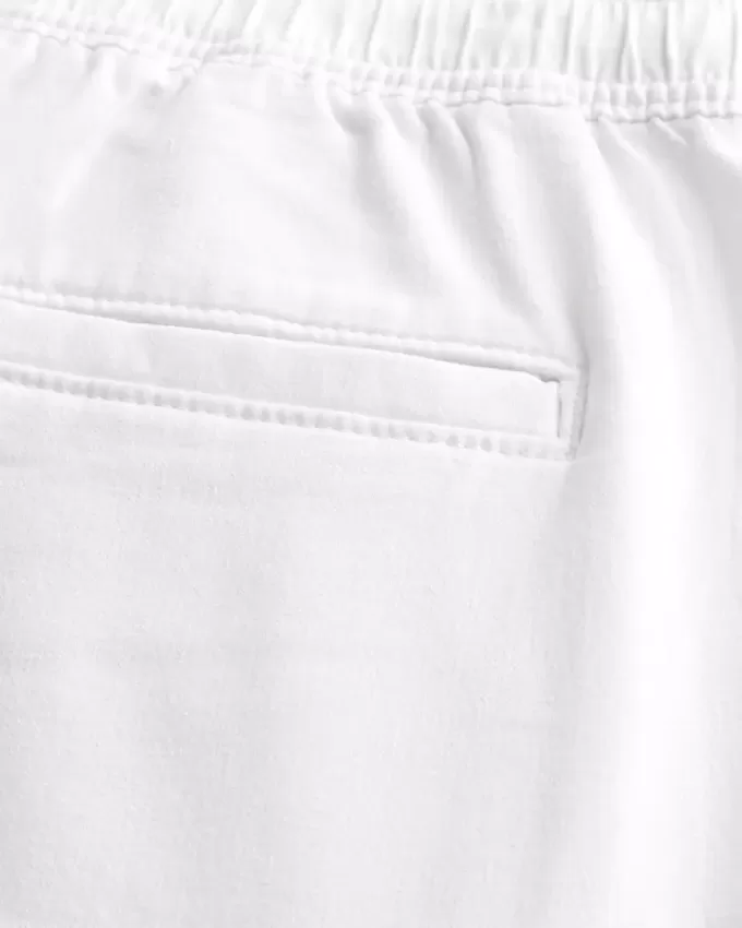 Above-the-Knee Linen-Blend Shorts Above-the-Knee Linen-Blend Shorts