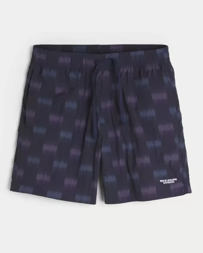 Above-the-Knee Nylon Track Shorts