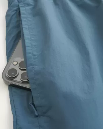 Above-the-Knee Nylon Track Shorts