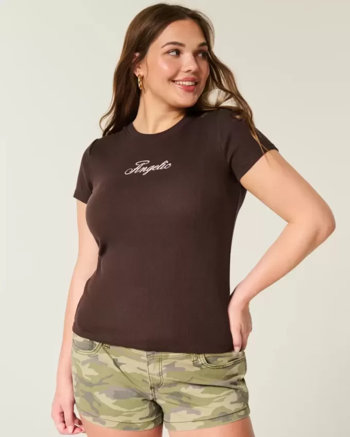 Angelic Graphic Baby Tee