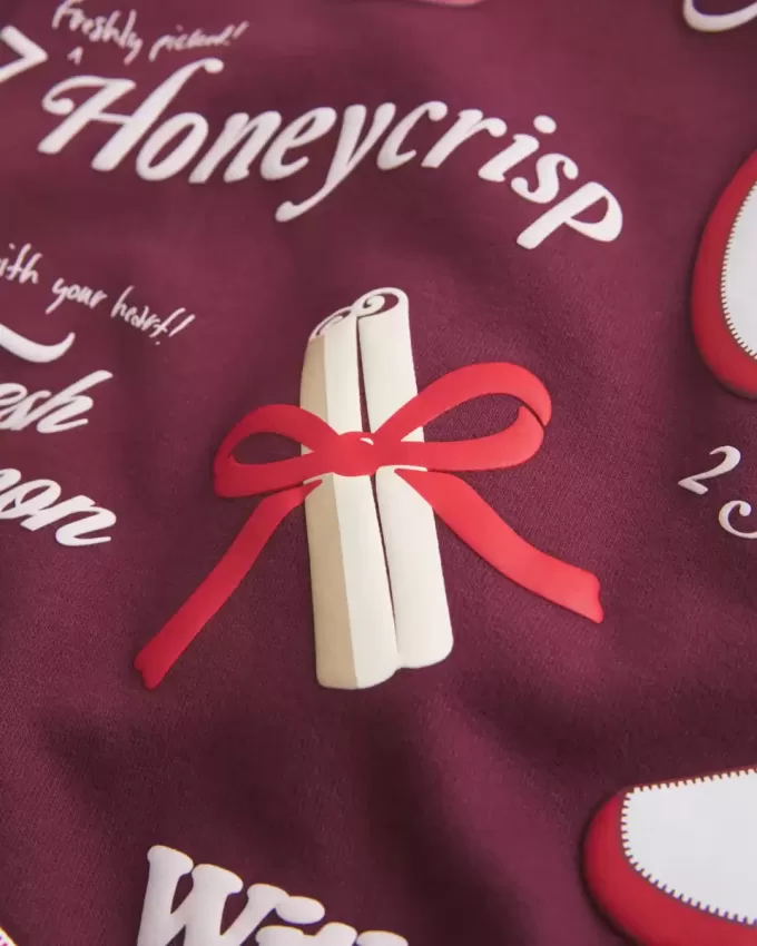 Apple Graphic Hoodie Apple Graphic Hoodie