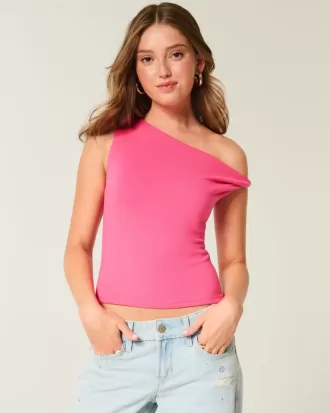 Asymmetrical Off-the-Shoulder Top