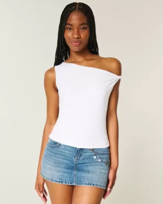 Asymmetrical Off-the-Shoulder Top