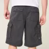 At-the-Knee Baggy Cargo Shorts