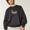 Baggy Cinch Bugs Bunny Graphic Crew Sweatshirt