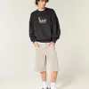 Baggy Cinch Bugs Bunny Graphic Crew Sweatshirt