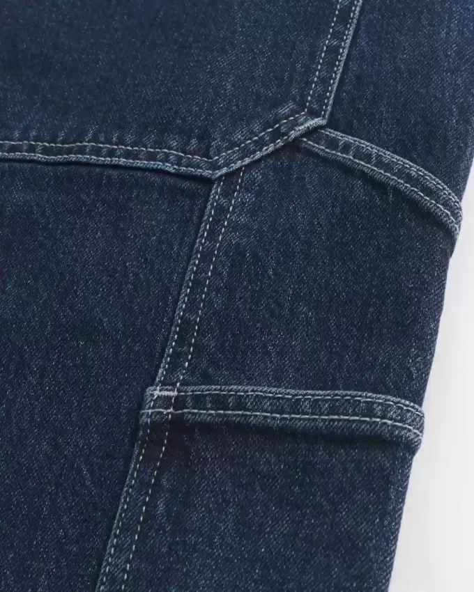 Baggy Denim Painter Shorts