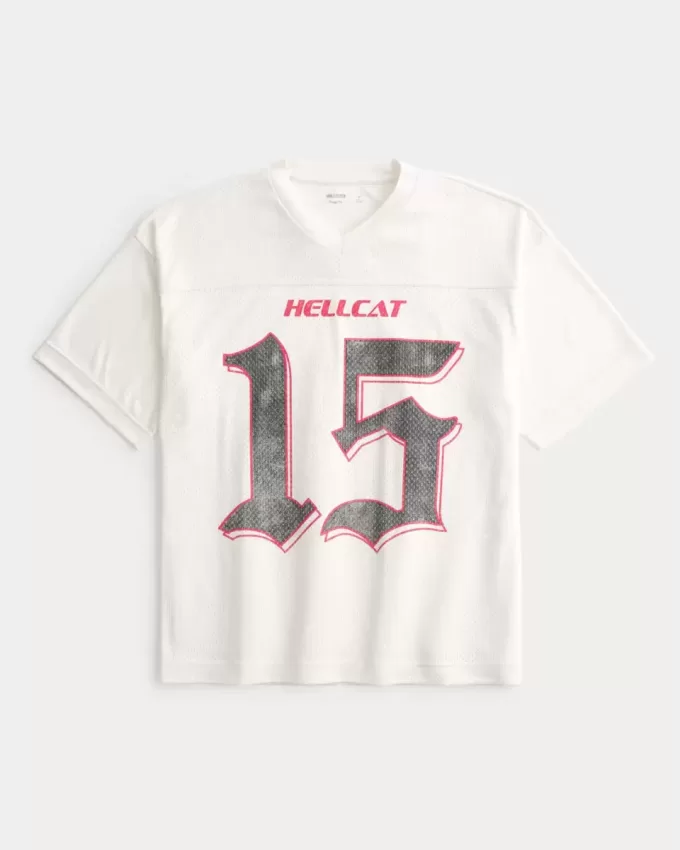 Baggy Dodge Hellcat Graphic Jersey