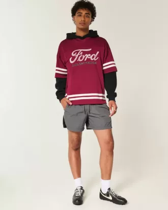 Baggy Ford Mustang Graphic Jersey