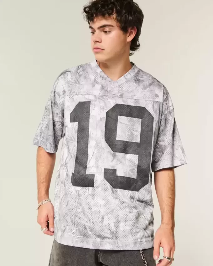 Baggy Graphic Camo Jersey Baggy Graphic Camo Jersey