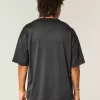 Baggy Pattern Graphic Jersey