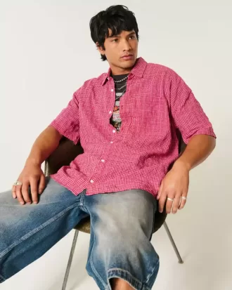 baggy short sleeve shirt 1 3 330x413 - Baggy Short-Sleeve Shirt