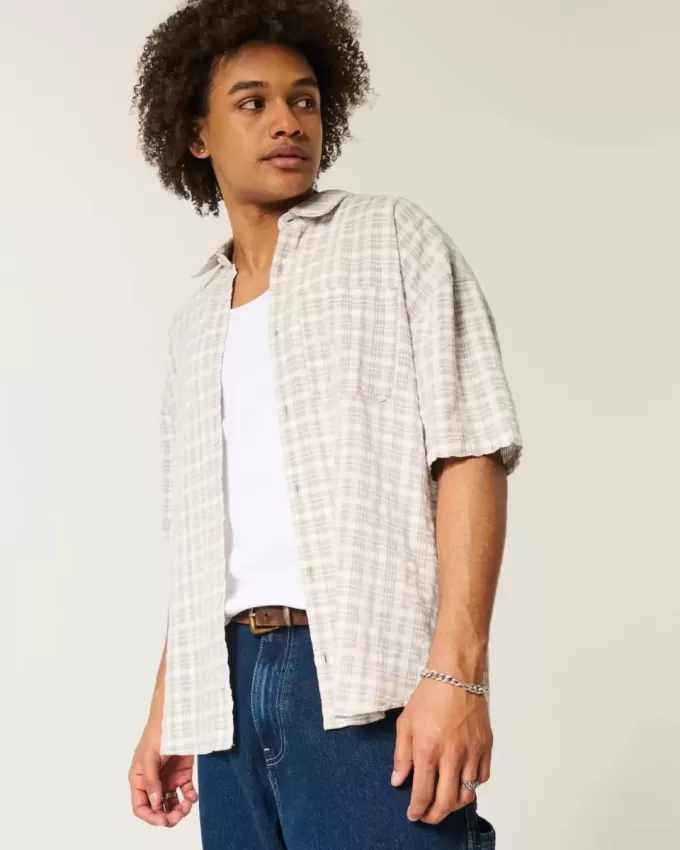 Baggy Short-Sleeve Shirt Baggy Short-Sleeve Shirt