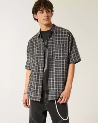 Baggy Short-Sleeve Shirt