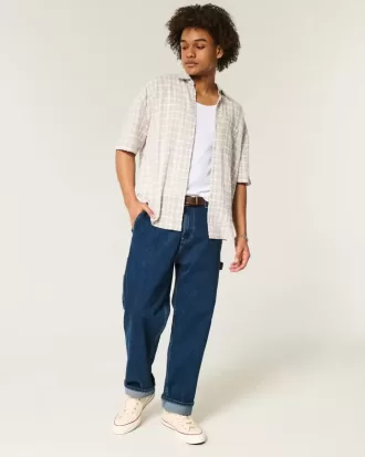 Baggy Short-Sleeve Shirt