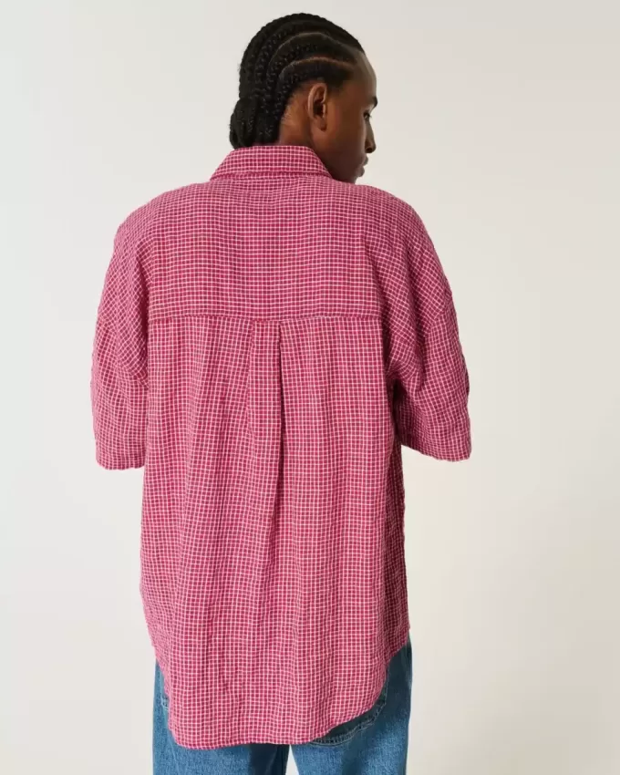 Baggy Short-Sleeve Shirt