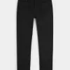 Black No Fade Athletic Skinny Jeans