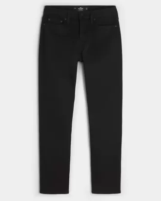 Black No Fade Athletic Skinny Jeans