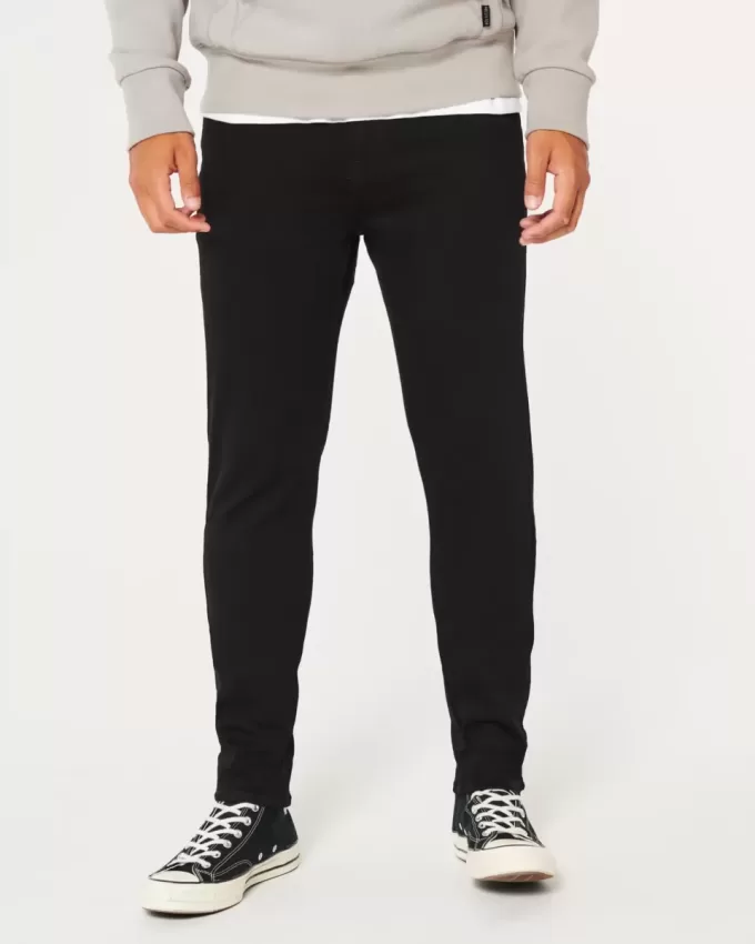 Black No Fade Athletic Skinny Jeans Black No Fade Athletic Skinny Jeans