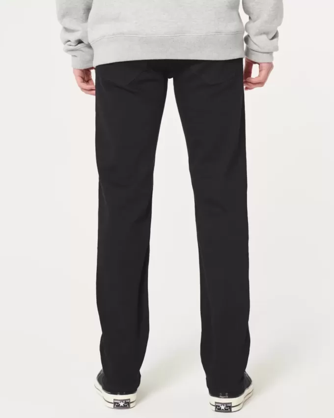 Black No Fade Slim Straight Jeans Black No Fade Slim Straight Jeans