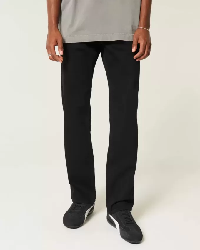 Black No Fade Straight Jeans Black No Fade Straight Jeans