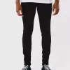 Black No Fade Super Skinny Jeans