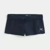 Bow Graphic Fleece Mini Shorts