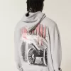 Boxy Arsenal FC Graphic Hoodie