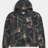 Boxy Camo Hoodie