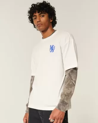 Boxy Chelsea FC Graphic Tee