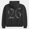 Boxy Class of 26 Graphic Zip-Up Hoodie