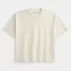Boxy Crop Heavyweight Crew T-Shirt