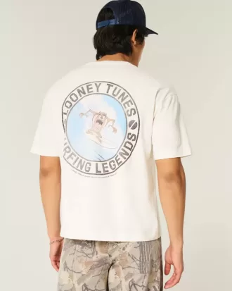 Boxy Crop Looney Tunes Taz Graphic Tee