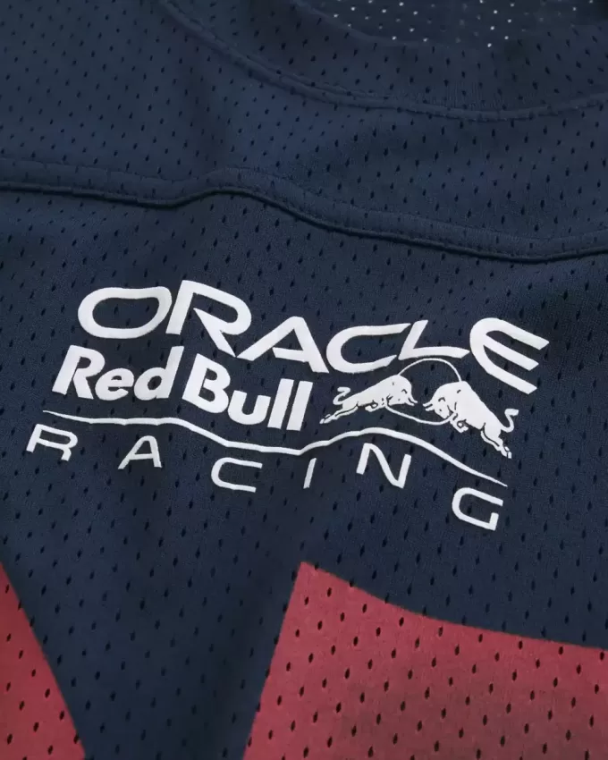 Boxy Crop Oracle Red Bull Racing Graphic Jersey Boxy Crop Oracle Red Bull Racing Graphic Jersey
