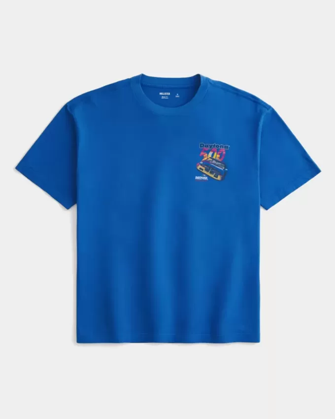 Boxy Daytona 500 Graphic Tee