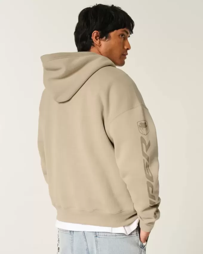 Boxy Dodge Viper Graphic Hoodie Boxy Dodge Viper Graphic Hoodie