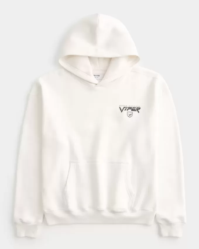 Boxy Dodge Viper Graphic Hoodie