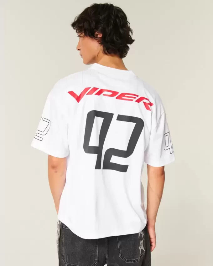 Boxy Dodge Viper Graphic Soccer Jersey