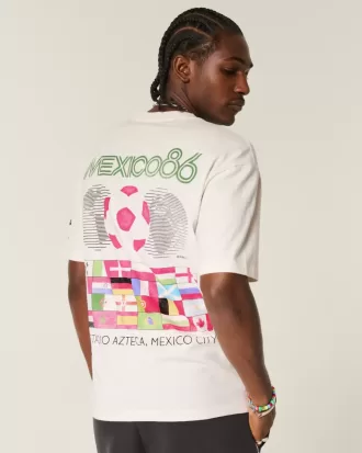 Boxy FIFA World Cup Mexico 1986 Graphic Tee