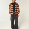 Boxy Flannel Shirt