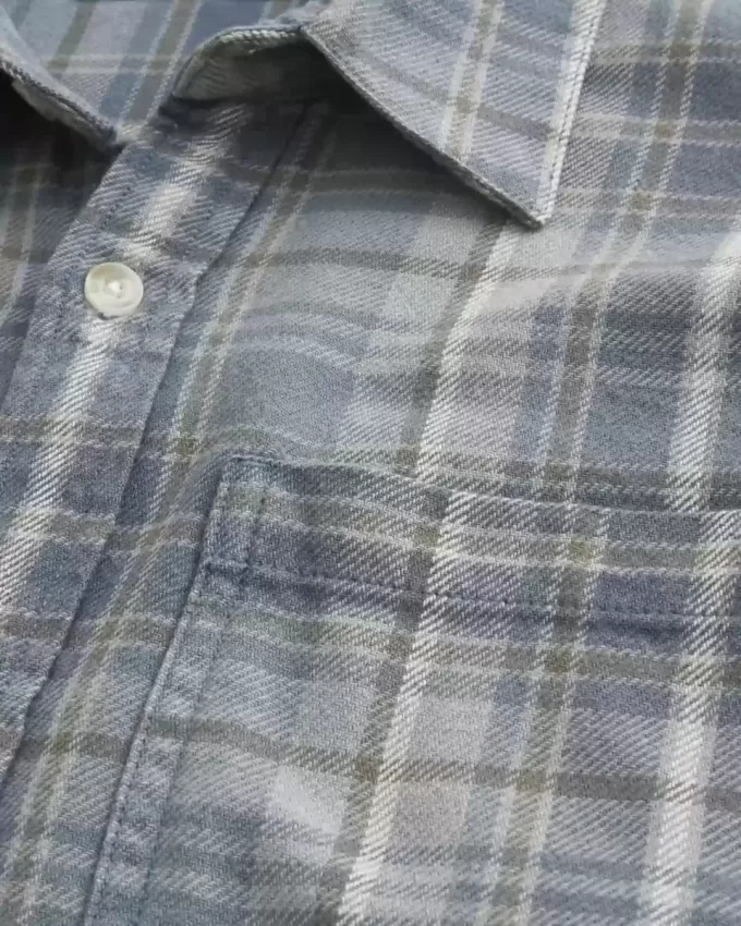Boxy Flannel Shirt