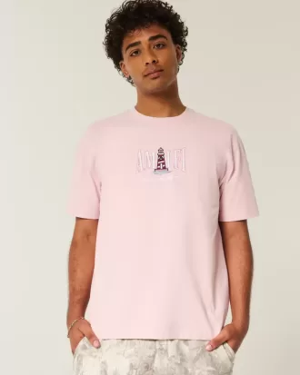 Boxy Heavyweight Amalfi Coast Graphic Tee