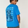Boxy Heavyweight BWT Alpine F1 Team Graphic Tee