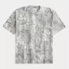 Boxy Heavyweight Camo Crew T-Shirt Boxy Heavyweight Camo Crew T-Shirt