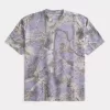Boxy Heavyweight Camo Crew T-Shirt Boxy Heavyweight Camo Crew T-Shirt