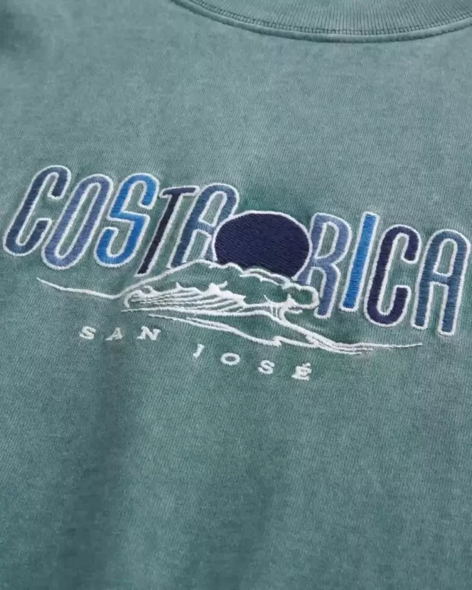 Boxy Heavyweight Costa Rica Graphic Tee Boxy Heavyweight Costa Rica Graphic Tee